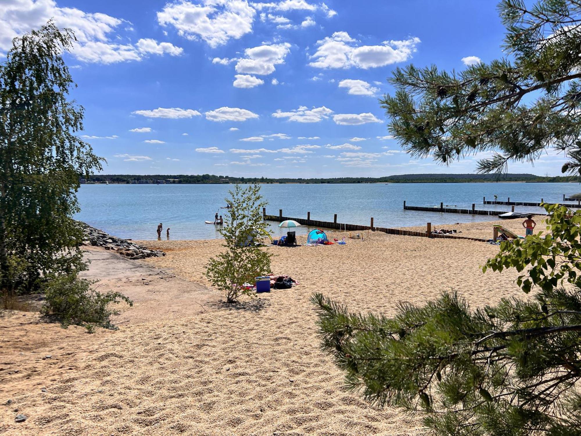 Haus Im Schilf 2 - Ferienwohnungen Am Hainer See Bei Leipzig Neukieritzsch Buitenkant foto