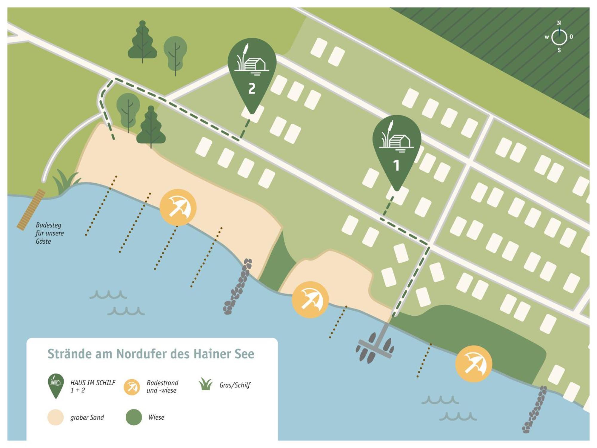 Haus Im Schilf 2 - Ferienwohnungen Am Hainer See Bei Leipzig Neukieritzsch Buitenkant foto